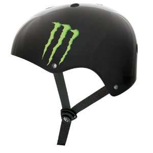   2011 Skate Monster PLG Basher Helmet (Black Gloss)