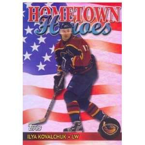  Ilya Kovalchuk Topps Hometown Heros Card: Sports 