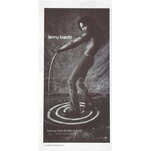  1995 Lenny Kravitz Circus Album Print Ad (Music 