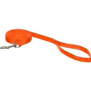  Remington Nylon Check Cord Training Dog Leash in Orange 