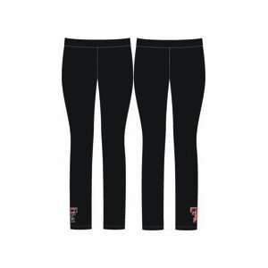   Red Raiders Ladies Black Leggings / Pants (Medium)