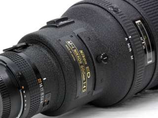 Nikon Nikkor 600mm F/4 AF I lens case filters F/4.0 autofocus DSLR 