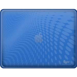 Blue Flexi Clear Case With Dot Wave Pattern For i 
