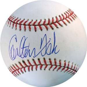 Carlton Fisk Autographed/Hand Signed Rawlings Official MLB Baseball