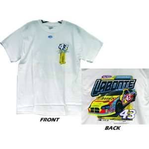 LABONTE CHEERIOS NUMBER 43 WHITE TEE SIZE XLG  Sports 