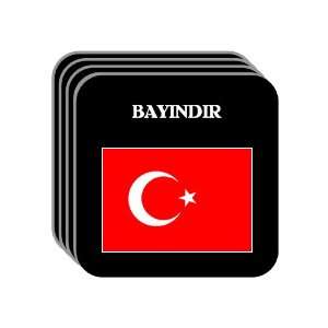  Turkey   BAYINDIR Set of 4 Mini Mousepad Coasters 