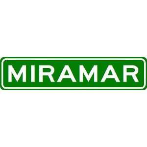  MIRAMAR City Limit Sign   High Quality Aluminum Sports 