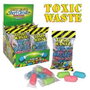 Toxic Waste Bubble Gum Short Circuits: Grocery & Gourmet Food