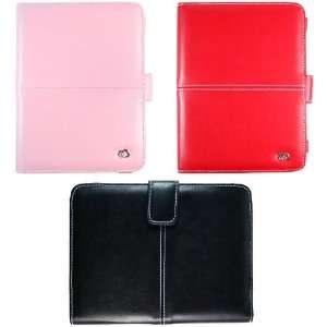 COMBO Pink + Red + Black Form Fitting Cover Case Bag Set for Barnes 