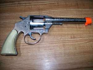 Dodge Melton Toy cap gun A National Metal and Plastic co toy  