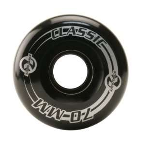 Kryptonics Classic K 70/80 Black, Set of 4  Sports 