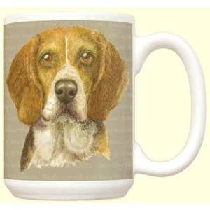   Kiphuth Dog Breed 15 ounce Coffee Mug Cup ~ Beagle: Kitchen & Dining