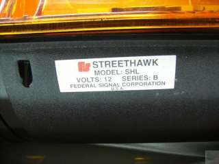   Corporation StreetHawk SHL B Lightbar Amber Tow Snowplow Security