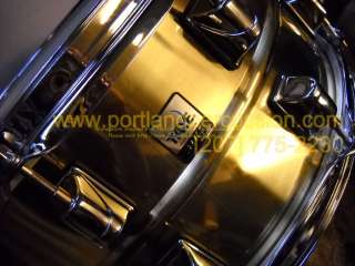 Taye 6 1/2 x 14 Brass Shell Snare Drum  