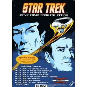 Star Trek Movie Comic Book Collection On Software CD  