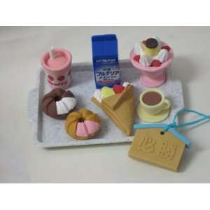  Various Desserts/drinks on Tray: Toys & Games
