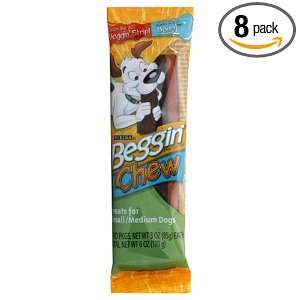 Beggin Chew Dog Snacks for Small/medium Dogs, 6 Ounce Boxes (Pack of 