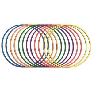  Champion Sports Hula Hoops Pack Of 12   3 Sizes PACK OF 12 