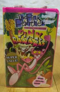   PINK PANTHER PINK BANANAS VHS VIDEO 8 Cartoons NEW 027616664235  