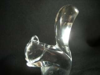 Baccarat Crystal Squirrel  