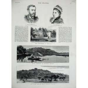  1882 Vellar Rock Bellary Madras Duck Shooting Ireland 