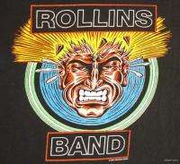 ROLLINS BAND Vintage Concert SHIRT 90s TOUR T RARE ORIGINAL 1991 