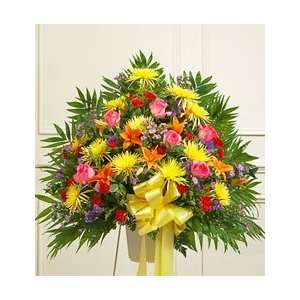 Funeral Flowers by 1800Flowers   Heartfelt Sympathies Standing 