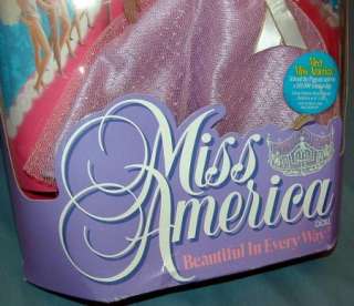 MISS AMERICA; TONYA (EVENING GOWNS) 12 DOLL   1991   KENNER   MISB 0 