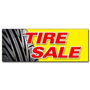 : 24 TIRE SALE 1 DECAL sticker tires sale sell wheels wheel rim rims 
