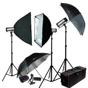   Photography Studio Strobe Flash Light Kit, AGG403: Camera & Photo