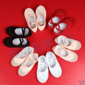 Black Girls Ballet Dance Shoes Slippers U.S. Size 11  