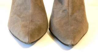   Faux SUEDE Booties 7 Pointed Toe Charlotte Russe Heels ANKLE Boots
