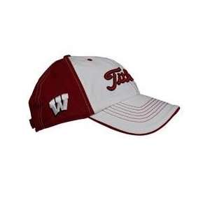  Titleist Collegiate Golf Hat   Wisconsin Badgers 