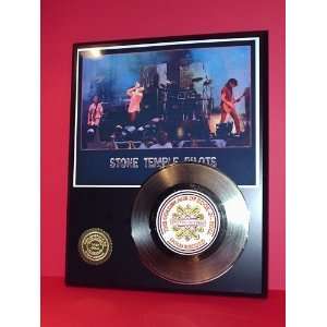  Stone Temple Pilots 24kt Gold Record LTD Edition Display 