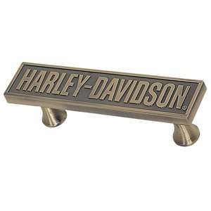  Harley Davidson HDL 10127 Font Pull, Antique Brass