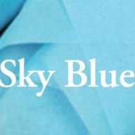 SKY BLUE Tissue Paper Gift Wrap Large 20x30 Satin Wrap  