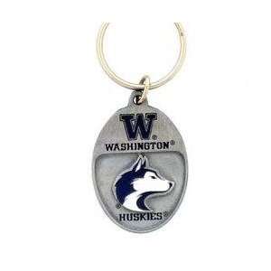  NCAA Team Logo Key Ring   Washington Huskies: Sports 