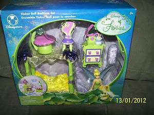 Disney Fairies   Tinkerbell Bedtime Set Playset   NEW  