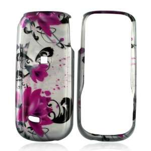  For Nokia Classic 2320 Hard Case Skin Pink Flower White 