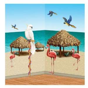 Tiki Hut & Tropical Bird Props Case Pack 48   526723