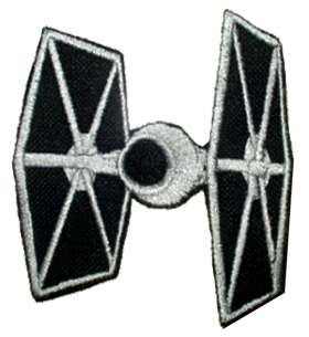 STAR WARS Tie Fighter Embroidered Patch Empire Vader  