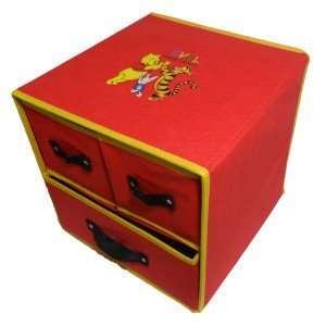  Disney Winnie Pooh Clothing Stuff Box Storage Case Orgnizer Big 