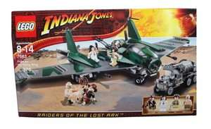 Lego Indiana Jones Raiders of the Lost Ark Fight on the Flying Wing 