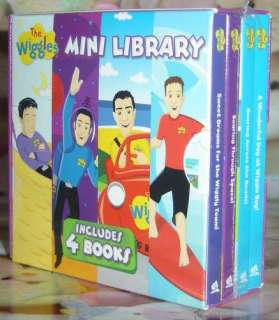 THE WIGGLES LITTLE LIBRARY ** Wiggles Adventures 4 Board Books NEW 