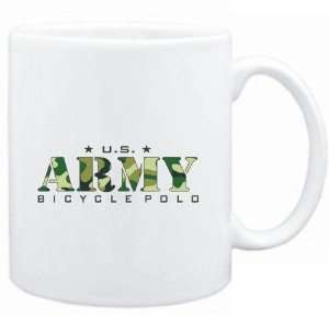  Mug White  US ARMY Bicycle Polo / CAMOUFLAGE  Sports 
