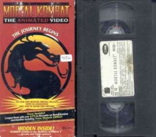 Mortal Kombat   The Journey Begins VHS  