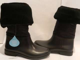 New Easy Spirit Waterproof Winter Snow Boots Dark Purple Black US 8 EU 