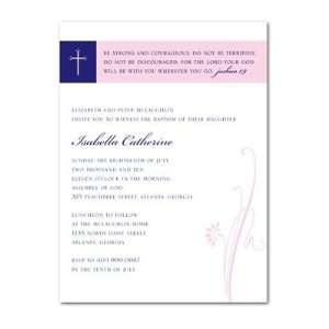  Baptism, Christening Invitations   Elegant Verse: Daiquiri 