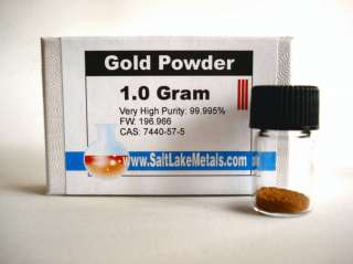 Pure Gold Powder   metal   1 gram  