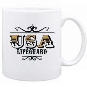  New  Usa Lifeguard   Old Style  Mug Occupations
